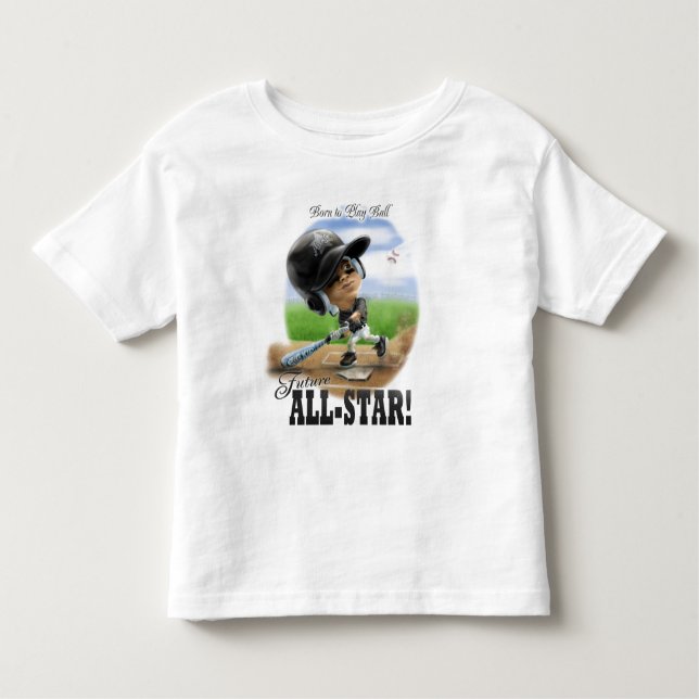 Camiseta De Bebé Black All-Star para el futuro (Anverso)