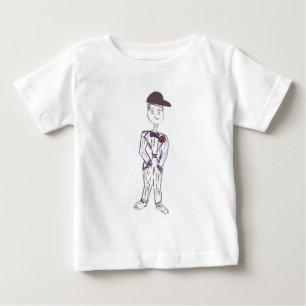 Camiseta De Bebé Black Baseball Cap Groom