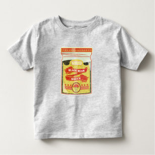 Camiseta De Bebé Black Bean Sauce Pop Art