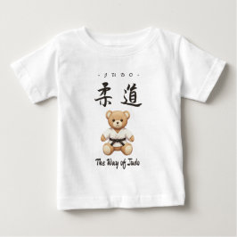 Camiseta De Bebé 【BLACK】Bring the spirit of Judo to everyday life