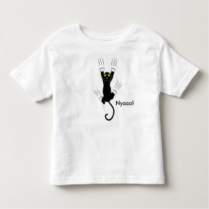 Camiseta De Bebé Black cat t-shirt