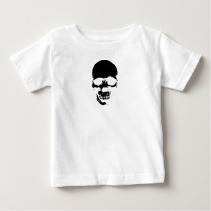 Camiseta De Bebé Black Grim Reaper Skull