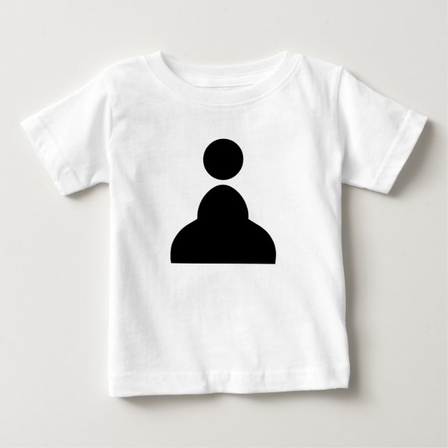 Camiseta De Bebé Black Pawn (Anverso)