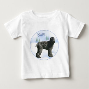 Camiseta De Bebé Black Russian Terrier Noel