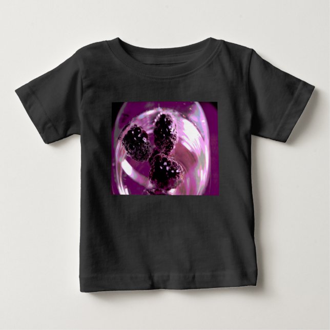 Camiseta De Bebé Blackberries (Anverso)