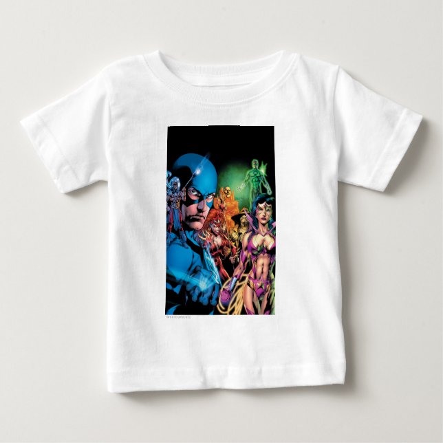 Camiseta De Bebé Blackest Night Comic Panel 2 - Color (Anverso)