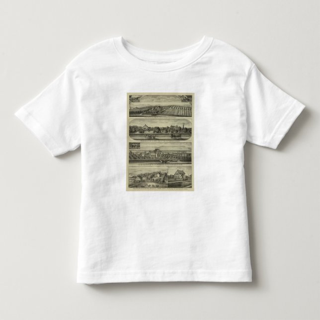Camiseta De Bebé Blaine, Kansas (Anverso)