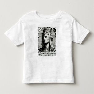 Camiseta De Bebé Blanche de Castille Queen de Francia