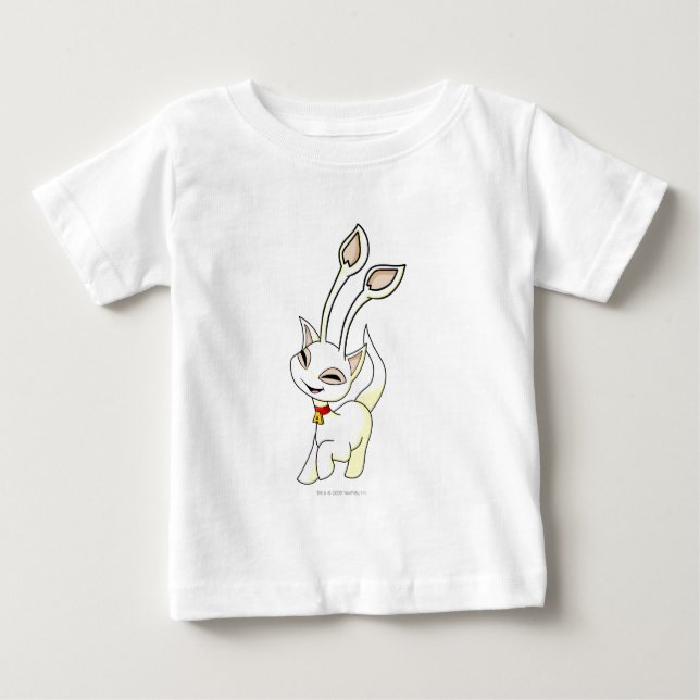 Camiseta De Bebé Blanco de Aisha (Anverso)