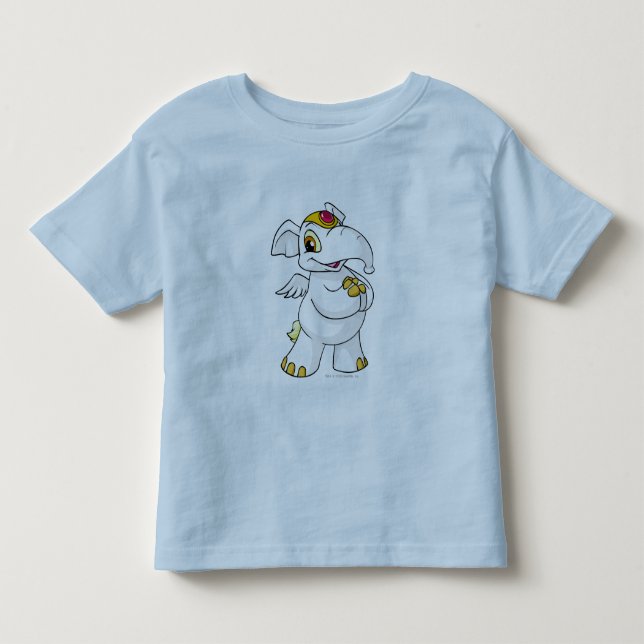 Camiseta De Bebé Blanco de Elephante (Anverso)