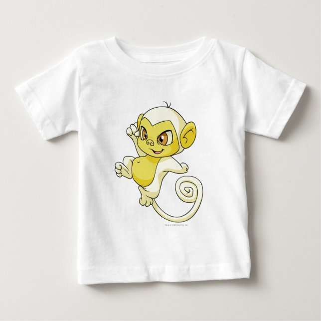 Camiseta De Bebé Blanco de Mynci (Anverso)