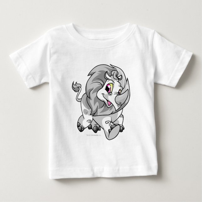 Camiseta De Bebé Blanco de Tonu (Anverso)