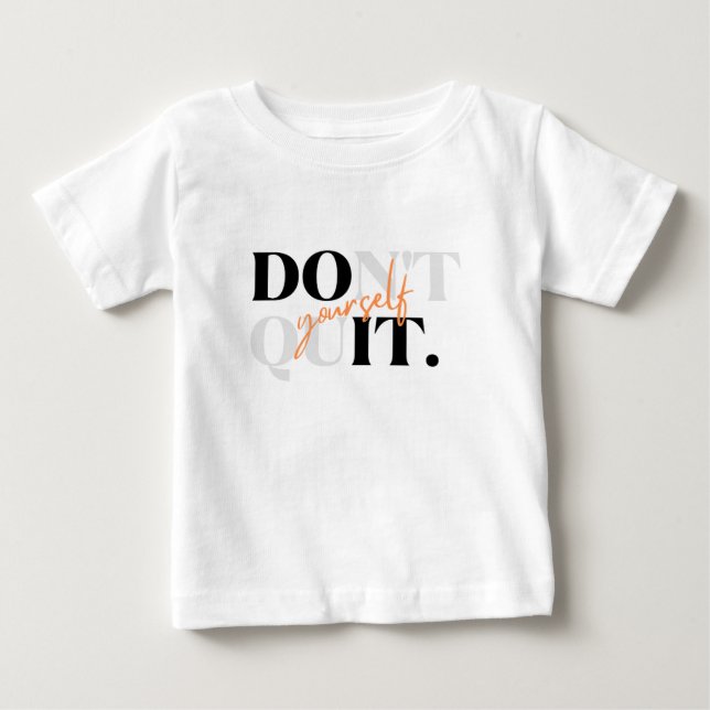 Camiseta de bebé blanco - Tee de algodón suave y c (Anverso)