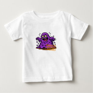 Camiseta De Bebé Blob personalizado - Aprobado en Halloween