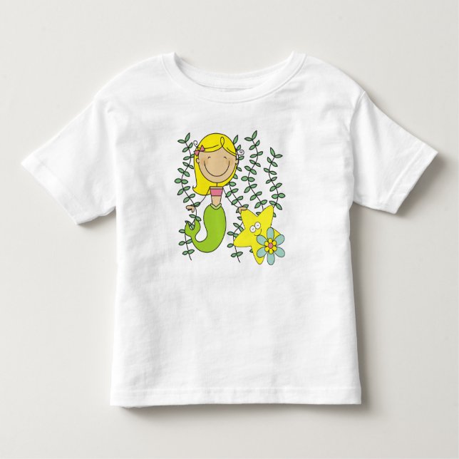Camiseta De Bebé Blond Mermaid (Anverso)
