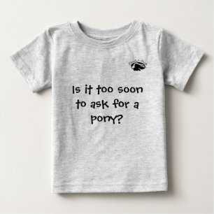 Camiseta De Bebé Blonde & Broke - Baby/Toddler Hoodie - Pony