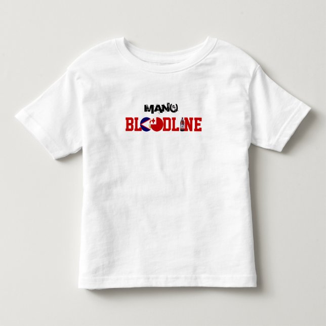 CAMISETA DE BEBÉ BLOODLINE DE MANU (Anverso)