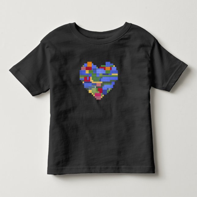 Camiseta De Bebé Bloque de constructor maestro ladrillo edificio co (Anverso)