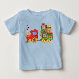 Camiseta De Bebé Bloques ABC - Camión de Juguete