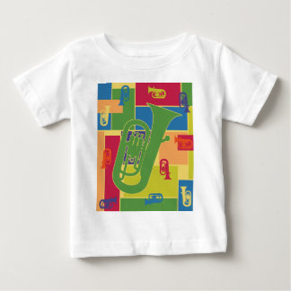 Camiseta De Bebé Bloques de color de eufonio
