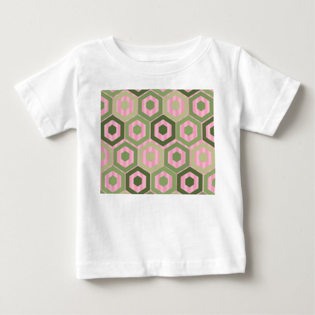 Camiseta De Bebé Bloques de primavera (Anverso)