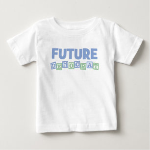 Camiseta De Bebé Bloques futuros de Demócrata
