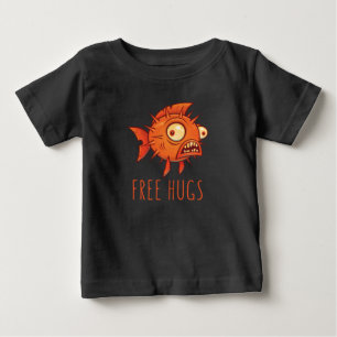 Camiseta De Bebé Blowfish Personalizado Abrazos gratis