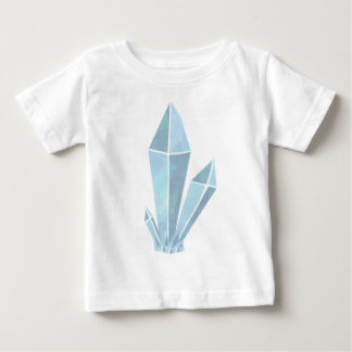 Camiseta De Bebé Blue Crystal Cluster One Piece Bodysuit