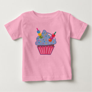 Camiseta De Bebé Blue Hawaii CUPCAKE