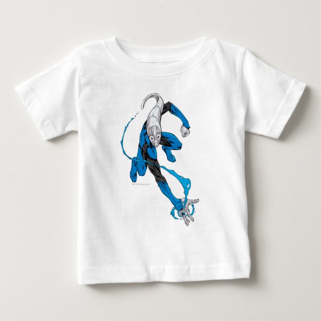 Camiseta De Bebé Blue Lantern 7 (Anverso)