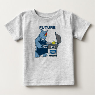 Camiseta De Bebé Blue Rhino "Future Griller"