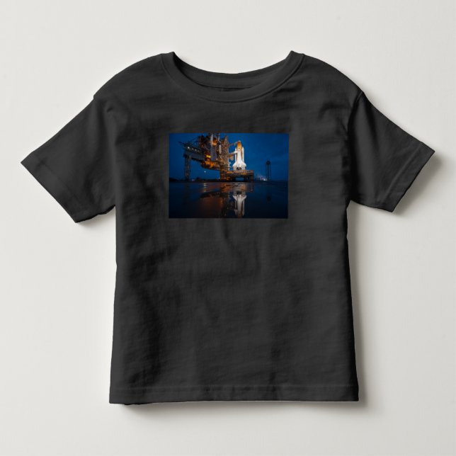 Camiseta De Bebé Blue Sky for Space Shuttle Atlantis Launch (Anverso)