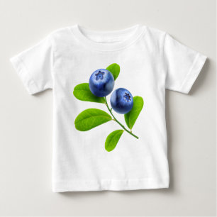 Camiseta De Bebé Blueberries