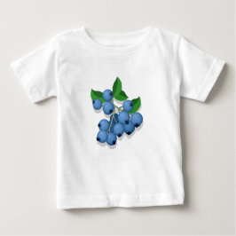 Camiseta De Bebé Blueberries