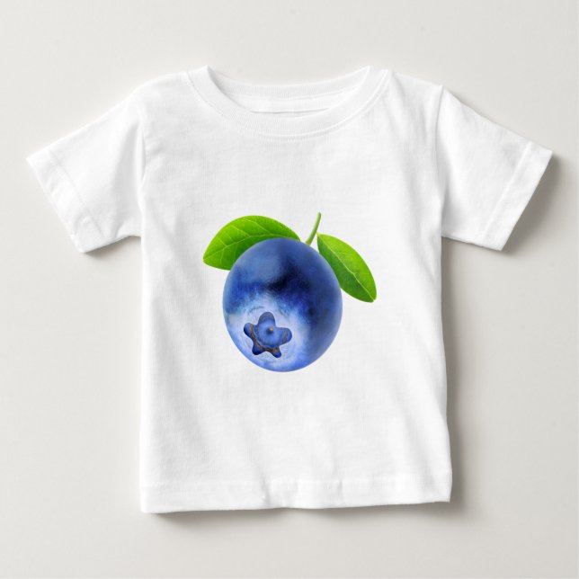 Camiseta De Bebé Blueberry (Anverso)