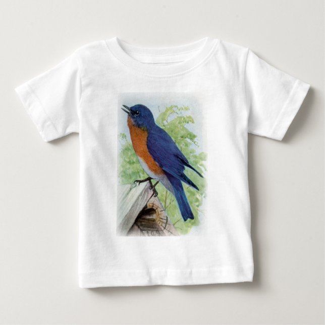 Camiseta De Bebé Bluebird (Anverso)