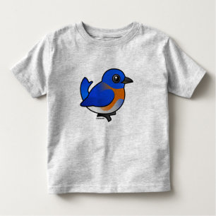 Camiseta De Bebé Bluebird occidental del dibujo animado