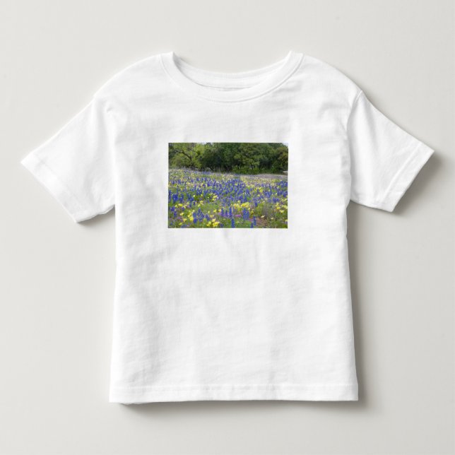 Camiseta De Bebé Bluebonnets, primrose y phlox (Anverso)