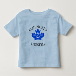 Camiseta De Bebé Bluenoser Lifestyle Maple leaf 902 Eh!