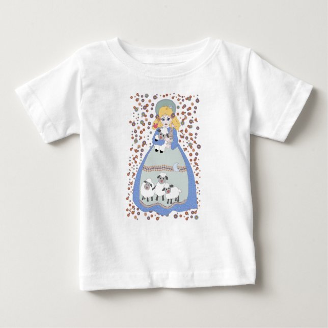 Camiseta De Bebé bo peep tutu (Anverso)