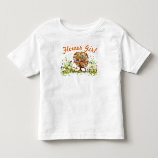 Camiseta De Bebé Boda de bifurcación lateral del bosque encantado