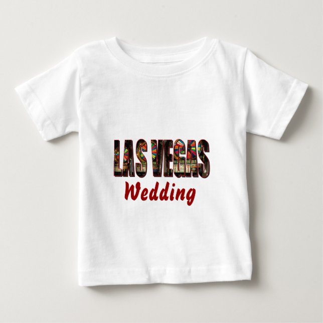 Camiseta De Bebé Boda de Las Vegas (Anverso)