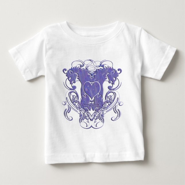 Camiseta De Bebé Boda del Renacimiento de Lion Rampant (Anverso)