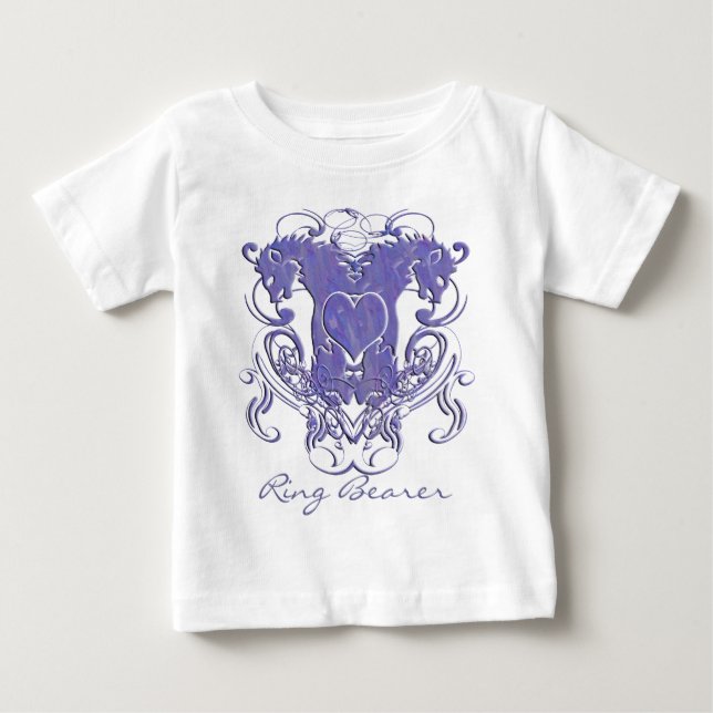 Camiseta De Bebé Boda del Renacimiento de Lion Rampant (Anverso)
