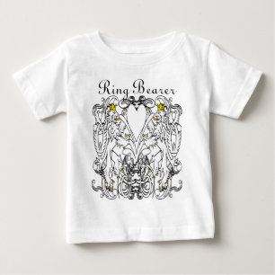 Camiseta De Bebé Boda del Renacimiento del León Rampante