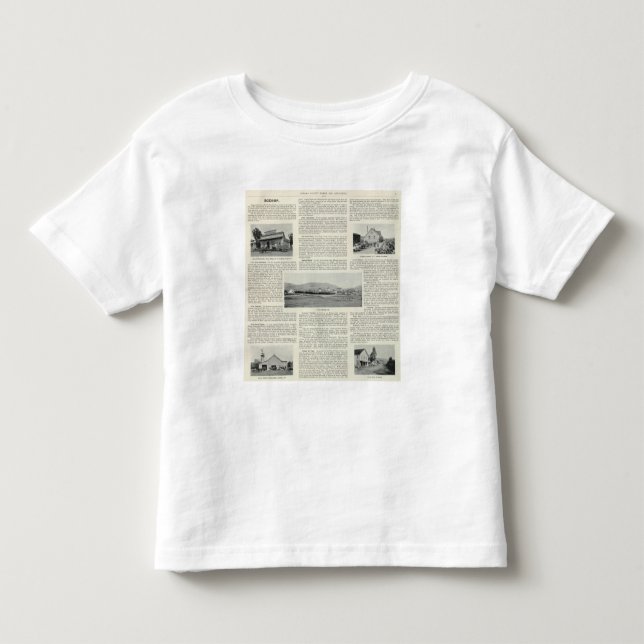 Camiseta De Bebé Bodega, California (Anverso)