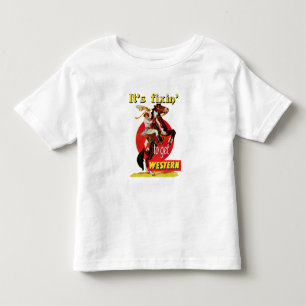 Camiseta De Bebé Bodega de rodeo sobre fijación de caballos para ll