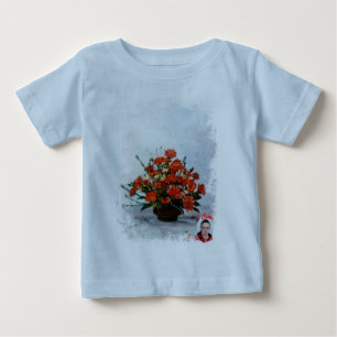 Camiseta De Bebé Bodegón de flores/Still life of flowers