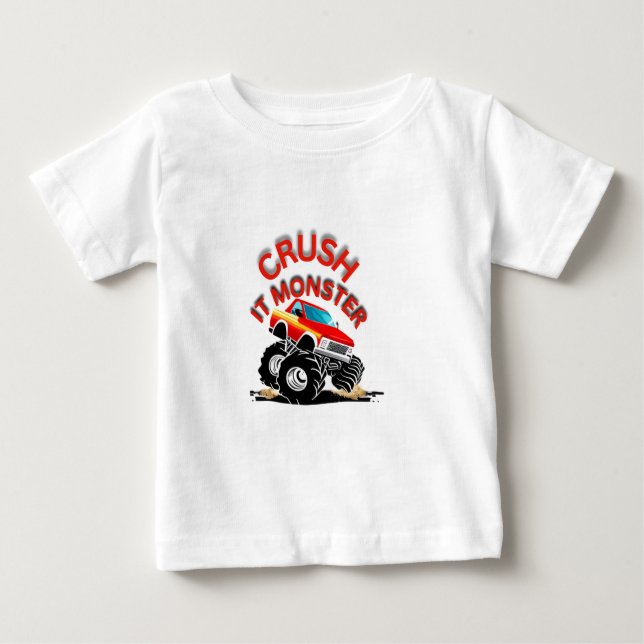 Camiseta De Bebé bodie bebe car (Anverso)