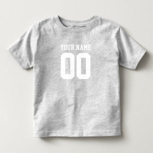 Camiseta De Bebé Body de bebé con nombre personalizado y número par